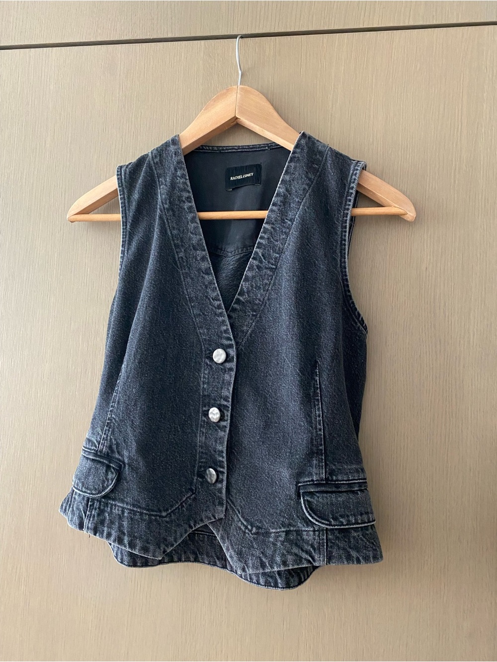 Rachel comey denim vest